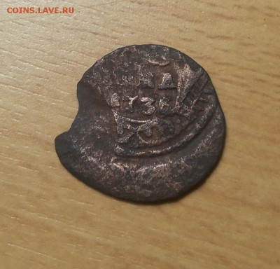 полушка 1736 брак чеканки до 20.03 блиц - полушка 1736 брак 1 1