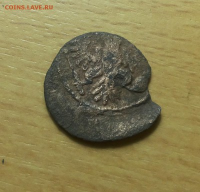 полушка 1736 брак чеканки до 20.03 блиц - полушка 1736 брак 1 2