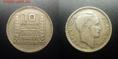 МОНЕТЫ МИРА 03-18 - Франция – 10 франков (1948)