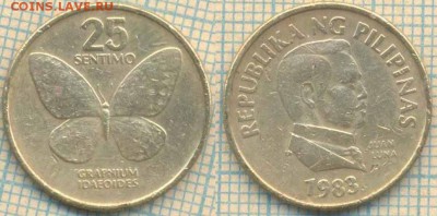 Филиппины 25 сентимо 1983 г., до 22.03.2018 г. 22.00 по Моск - Филиппины 25 сентимо 1983  449