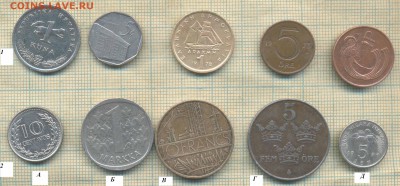 Иностранные монеты разные фикс по 10 руб - 10 1