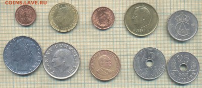 Иностранные монеты разные фикс по 10 руб - 10 2а