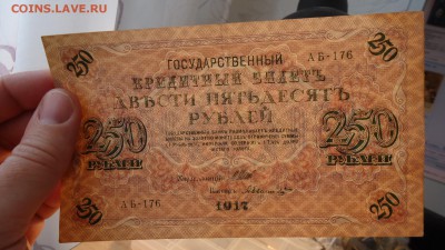 250 РУБЛЕЙ 1917 AUNC-XF ШИПОВ-БЫЛИНСКИЙ - DSC04722.JPG