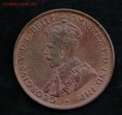АВСТРАЛИЯ 1 ПЕННИ 1934 - 4 001