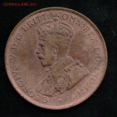 АВСТРАЛИЯ 1 ПЕННИ 1928 - 6 001