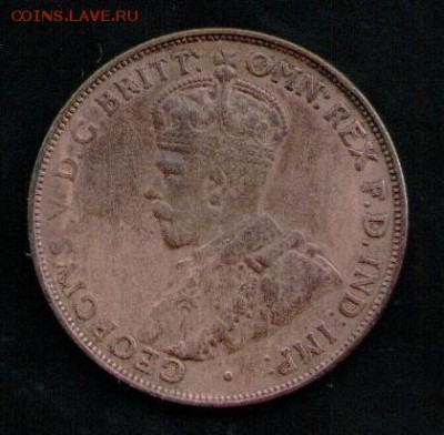 АВСТРАЛИЯ 1 ПЕННИ 1923 - 8 001