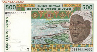 Того 500 франков 2002 до 19.03.2018 в 22.00мск (Д295) - 1-зап.-афр1000а