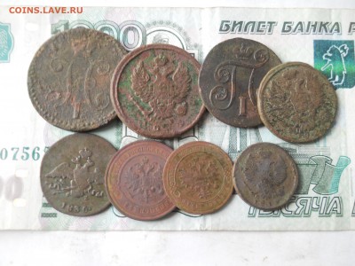 8 медных монет Российской Империи - DSCN7949.JPG