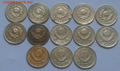 1 копейка 1926-55г. 13шт.До 19.03.2018 в 22.00 - 20180316_134930-1-1