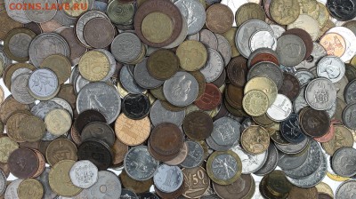 Лот из 500 иностранных монет. До 21.03.18. - 0835