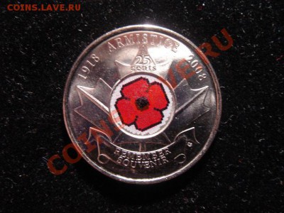 Канада 25 ц. цветная (перемирие 1918-2008) 15.04 21-00 мск - DSC08324.JPG