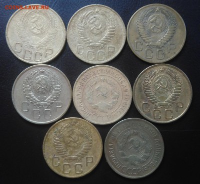 3 копейки 1930-1957 8 штук без повтора 20.03.2018 - IMG_20180223_145341