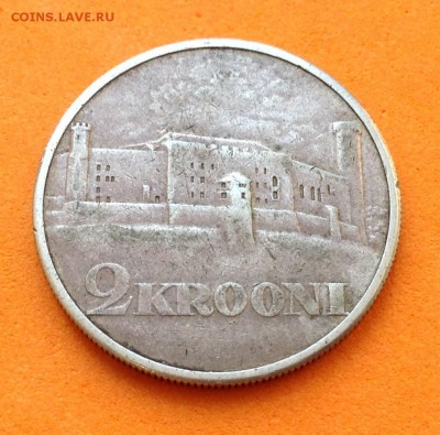 Эстония 2 кроны 1930г , до 22.03.18г - image