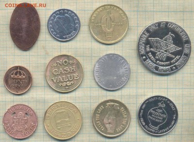 Жетоны иностранные , фикс-цена 30 руб. - жетон 2а