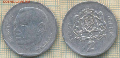 Марокко 2 дирхама 2002 г., до  24.03.2018 г. 22.00 по Москве - Марокко 2 дирхама 2002