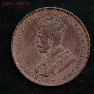 АВСТРАЛИЯ 1 ПЕННИ 1922 - 14 001