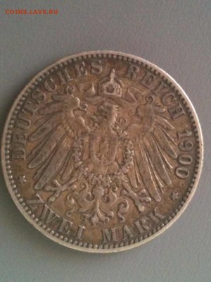 оцените 2 марки 1900 баден редкая - баден19002