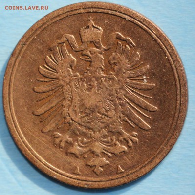 С РУБ. КАЙЗЕРРЕЙХ 1 пфенниг 1888г."А" до 24.03 в 22-00 - IMG_1647.JPG