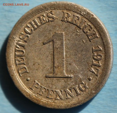 С РУБ. КАЙЗЕРРЕЙХ 1 пфенниг 1917г."А"до 24.03 в 22-00 - IMG_1640.JPG