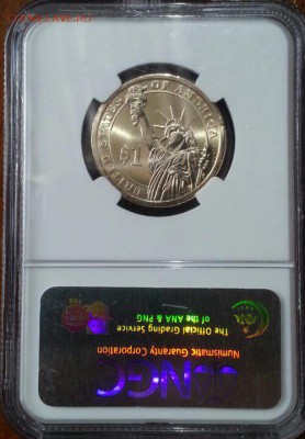 John Quincy Adams 2008 1 $ в слабе - dzCwuSAKLO4