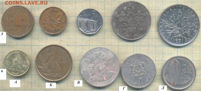 Иностранные монеты разные2, фикс-цена 10 руб - 10 3  2
