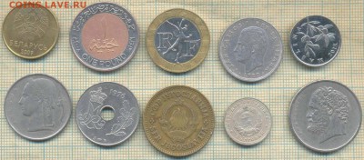 Иностранные монеты разные2, фикс-цена 10 руб - 10 1а  2