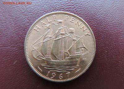 ВЕЛИКОБРИТАНИЯ пол пенни 1967г., ДО 23.03. - ВЕЛИКОБРИТАНИЯ ПОЛ ПЕННИ 1967г., А.JPG