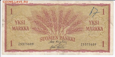 ФИНЛЯНДИЯ - 1 марка 1963 г. до 25.03 в 22.00 - IMG_20180319_0015