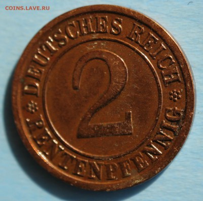 С РУБ. ГЕРМАНИЯ 2 пфеннига 1923г."J" до 25.03 в 22-00 - IMG_1682.JPG