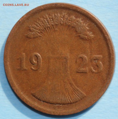 С РУБ. ГЕРМАНИЯ 2 пфеннига 1923г."G" до 25.03 в 22-00 - IMG_1687.JPG