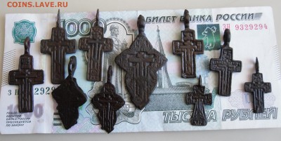 Лот крестиков 10 шт До 23.03.18г в 23.00 МСК - 1