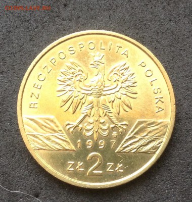 Польша 2 злотых, 1997г Жук-олень до 25.03.18г - image-16-03-18-15-43-46
