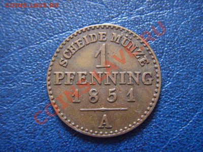 Германия LIPPE 1 пфенинг 1851 А до 13.04 в 21.00 М - LPIC9544.JPG
