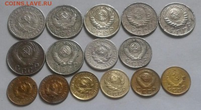 1,10,15 копеек 1928-57г. 15 шт. До 23.03.2018 в 22.00 - 20180321_111243-1-1