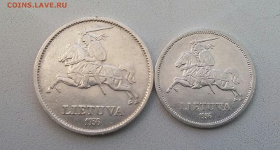 5 и 10 лит Литва, 1936 - 2018-03-21 16.06.52