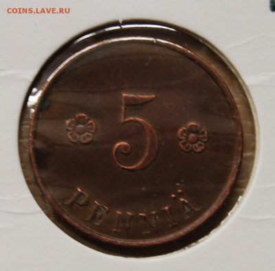 Финляндия, "ТРУБЫ", 5 пенни 1918,27.03.18 (21.30) - DSC_0991.JPG