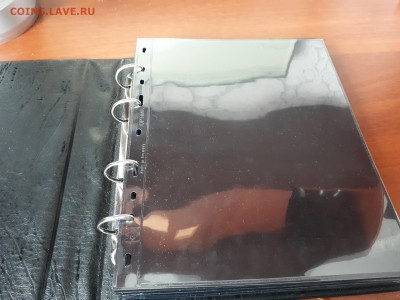 Альбом ПВХ Оптима с листами для бон Leuchtturm до23.03 22:00 - Альбом 1