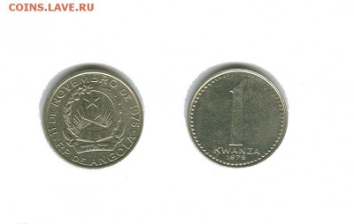 Ангола 1 кванза 1979 до 22.00 мск. 25.03.18 - ангола 1 кванза 1975