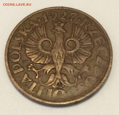 Польша. 2 гроша 1927 год 22.03.2018 22:00 - гроша