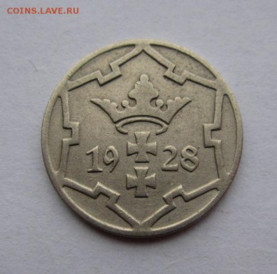 Данциг 5 пфеннигов 1928г ,нечастая до 25.03.18г в 22.00 мск - 7.JPG
