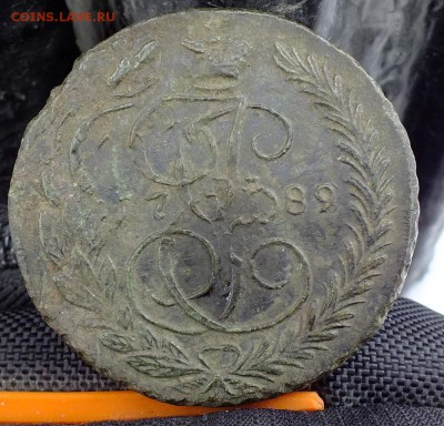 5 копеек 1789 двойной чекан - DSCF4073.JPG