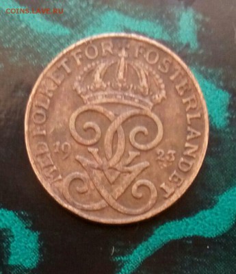 1 эре 1923,Швеции,до 25.03. - 5ybgPgOf7mQ