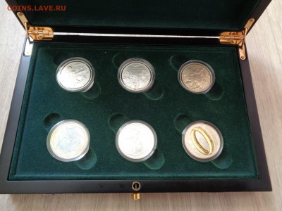 Н.Зеландия набор 6монет 2003, Властелин колец, серебро, пруф - DSC05271.JPG