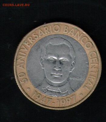ДОМИНИКАНА 5 ПЕСО 1997 - 12 001