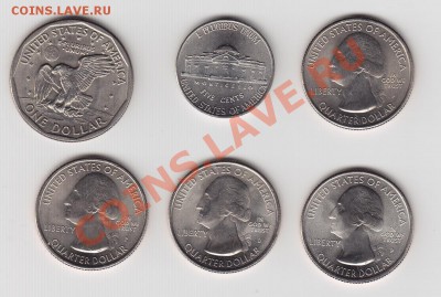 *** Монеты США, разные, до 16.04.11г 22-30мск*** - 02
