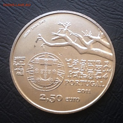 2,5 евро 2010 Португалия Пако с 200 р 30.03.2018 - IMG_0839.JPG