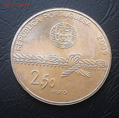 2,5 евро 2009 Португалия Башня Белен с 200 р 30.03.2018 - IMG_0813.JPG