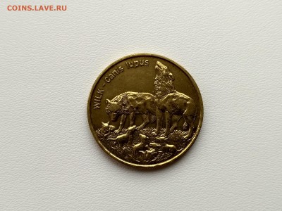 ПОЛЬША,2 злотых 1999г(Волк)!до 27.03.2018 - IMG_20180318_152015_HDR