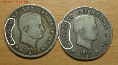 5 лир 1809 Наполеон - nap2