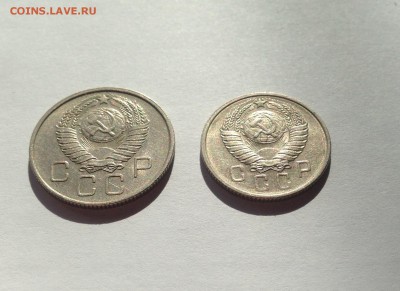 15 , 20 копеек 1957г. , до 30.03.18г. - 15-2057-1